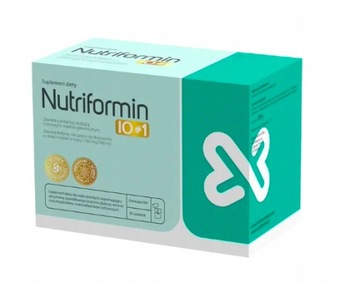 NUTRIFORMIN Metabolizm Cukrzyca Otyłość 30saszetek