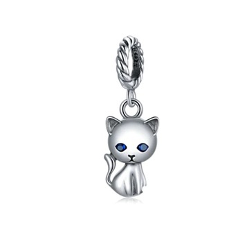 CHARMS ZAWIESZKA KOT KOTEK BEST FRIEND S925