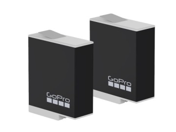 Зарядное устройство + 2 аккумулятора Enduro Gopro 9, 10, 11, 12 Original