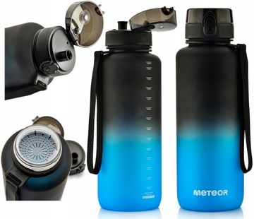 Бутылка для воды Спортивная бутылка 1500 мл Твердый большой велосипед для спортзала XL