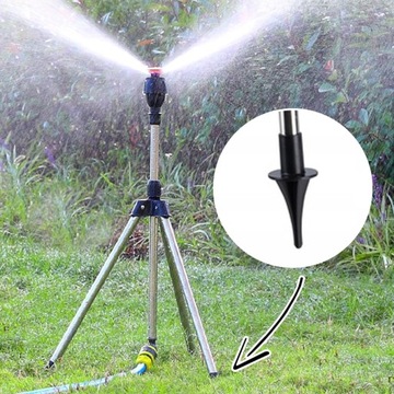 ДОЖДЕВАТЕЛЬ НА САДОВОМ ТРАЙДЕ РЕГУЛИРУЕМАЯ ТРУБА 62-98 ПОВОРОТНЫЙ КОМПЛЕКТ 360°