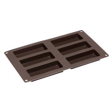 FORMA na BATONY silikonowa Lurch 30 x 17,5 cm na 6 batonów