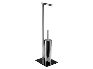 STOJAK WC NIAGARA BLACK CHROM BISK