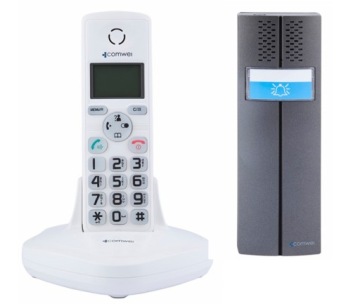 Беспроводной домофон COMWEI D102W, белый телефон