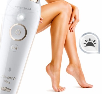 ДЕПИЛЯТОР BRAUN Silk-epil 9 FLEX 3D SENSOSMART Wet&Dry + ВНИМАНИЕ + БРИТЬЯ
