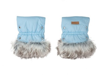 JACKMAR ПЕРЧАТКИ ДЛЯ КОЛЯСКИ, МУФТА ДЛЯ САНОК - МЕХ