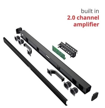 Soundbar Akai ASB-5L 2.0 40 W czarny
