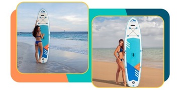 DESKA SUP Stand Pompowana do pływania 315cm FULL ZESTAW Wiosła + Pompka