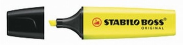 ZAKREŚLACZ STABILO BOSS ORIGINAL ŻÓŁTY FLUO.