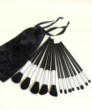 Набор из 13 профессиональных кистей для макияжа + подарочный футляр.