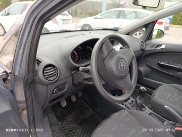 Opel Corsa D Hatchback 5d Facelifting 1.2 Twinport ECOTEC 85KM 2014 opel corsa 1,2 16v. wer.Enjoy, srebrny metalic , 2014r, zdjęcie 9