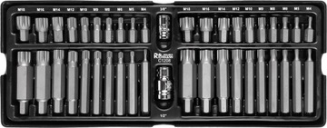 ВСТАВКА 42 шт. НАБОР СВЕРЛ SPLINE RIBE S2 ДЛЯ ШКАФА