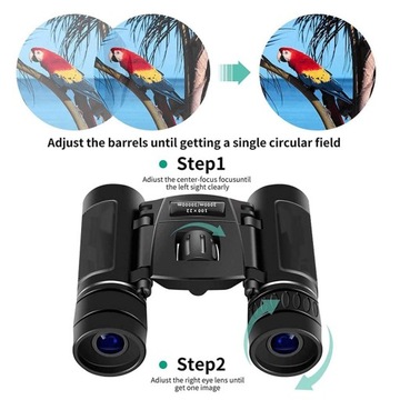 Профессиональный мощный бинокль s 300x25+зажим
