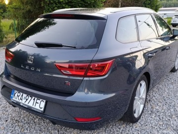 Seat Leon III Hatchback Facelifting 1.5 EcoTSI 130KM 2018 Seat Leon FR , Navigacja CarPlay ,Bezwypadkowy, zdjęcie 7