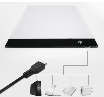 Графический планшет А4+4 Необходимо БЕСПЛАТНО БЕСПЛАТНО Светодиодная доска для рисования в ПОДАРОК