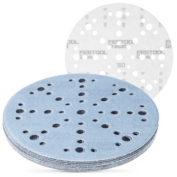 10 шлифовальных дисков наждачная бумага Festool Шлифмашины на липучке 150 мм P150