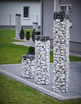 Галька белая галька 40-60 мм для сада.