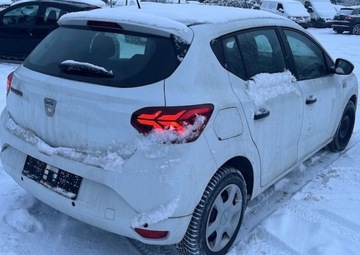 Dacia Sandero III 2022 Dacia Sandero 1.0 benzyna 24 tys km, lekko uszkodzony, zdjęcie 3