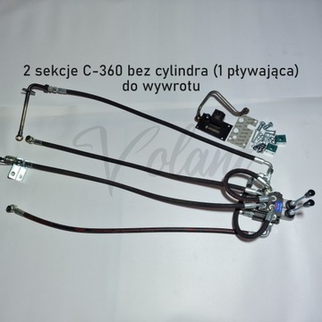 ROZDZIELACZ 2 SEKCYJNY C-360 ZEWNĘTRZNY DO WYWROTU