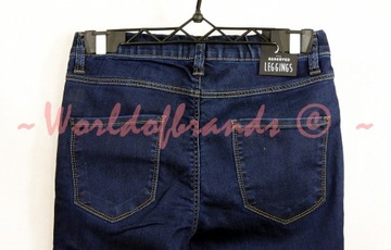 RESERVED Dżinsowe LEGGINSY rurki Spodnie JEANS 36