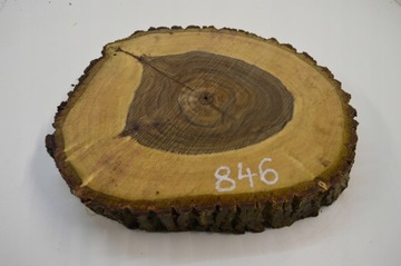 Сервировочный поднос ломтиком орехового дерева 40x35 Gr5