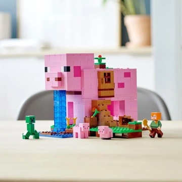 LEGO Minecraft 21170 Свинарник в подарок