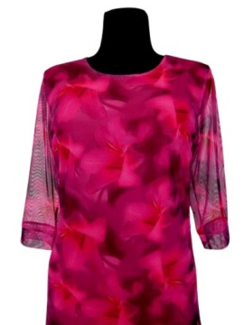 КРАСИВАЯ ТУНИКА «СЕТОЧНОЕ» ПЛАТЬЕ, рюши, 1940-е гг.