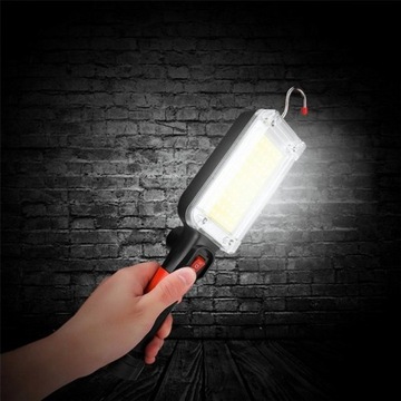 ЛАМПА ДЛЯ МАСТЕРСКОЙ МОЩНЫЙ COB СВЕТОДИОДНЫЙ ФОНАРЬ USB-КРЮК АККУМУЛЯТОРНАЯ МАГНИТНАЯ ЛАМПА