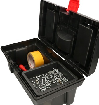 SKRZYNKA 16'' NARZĘDZIOWA WALIZKA ORGANIZER KUFER