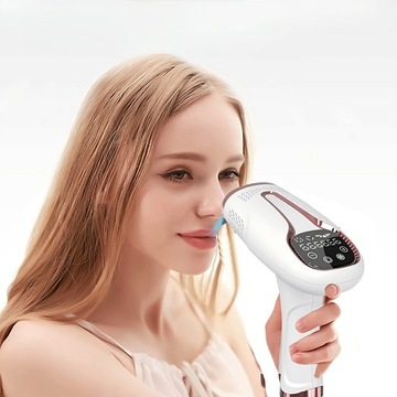 DEPILATOR IPL DO WŁOSÓW CIAŁA BIKINI NÓG DEPILACJA ŚWIATŁEM BEZBOLESNY