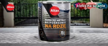 ALTAX КРАСКА ПО МЕТАЛЛУ ПО Ржавчине 0,75л ГЛЯНЦЕВЫЙ ЗЕЛЕНЫЙ