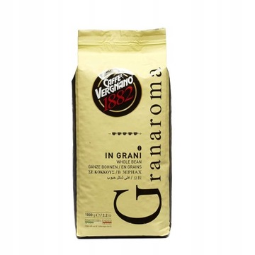 Кофе Vergnano Gran Aroma в зернах 1кг.