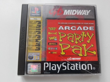 ARCADE PARTY PAK PSX PS1 PAL * ENG