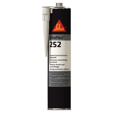 SIKA SIKAFLEX 252 KLEJ KONSTRUKCYJNY POLIURETANOWY BIAŁY 300 ml.