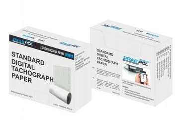 ROLKI DO TACHOGRAFU CYFROWEGO DRABPOL 3 szt.