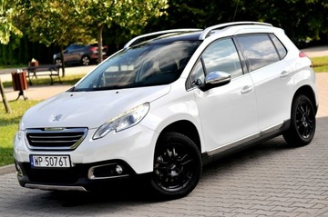 Peugeot 2008 I SUV 1.6 VTi 120KM 2013 Peugeot 2008 1,6 Benzyna 120Km Panorama Ledy