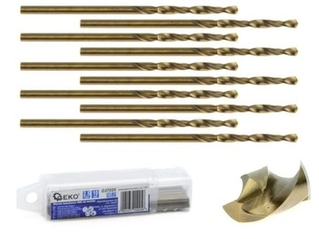 Wiertło kobaltowe do metalu HSS 10,0mm G37100 1szt.