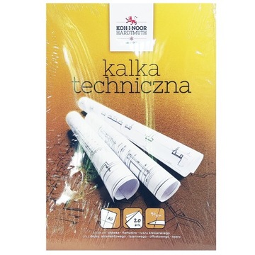 KALKA TECHNICZNA kreślarska A3 90g Koh-I-Noor 20 sztuk