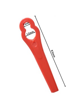 ZESTAW 100 szt Ostrza do Podkaszarek Einhell