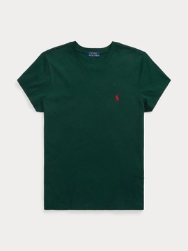 t-shirt damski polo ralph lauren premium koszulka damska zielona małe logo