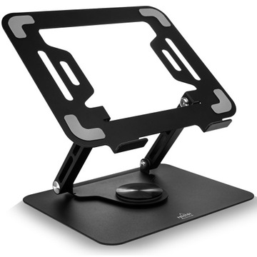 РЕГУЛИРУЕМАЯ НА 360° ПОДСТАВКА ДЛЯ НОУТБУКА ЭРГОНОМИЧНЫЙ СТОЛИК ДЛЯ НОУТБУКА