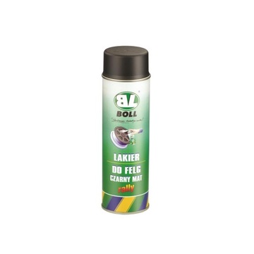 Lakier do felg czarny mat BOLL spray 500 ml