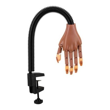 Ręka dłoń do ćwiczeń nauki manicure paznokcie tips