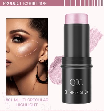 01# Highlight Stick Glitter Shimmer Pen 3D makeup