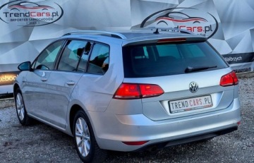 Volkswagen Golf VII Variant 1.6 TDI BlueMotion  110KM 2015 Volkswagen Golf 1.6 tdi KM Navi bezwypadkowy serwisowany Gwarancja 1.6, zdjęcie 5