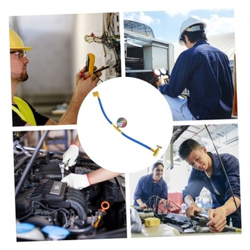 МНОГОФУНКЦИОНАЛЬНЫЙ ШЛАНГ ЗАПРАВКИ ХЛАДАГЕНТА R134A, МОНТАЖНАЯ ТРУБА