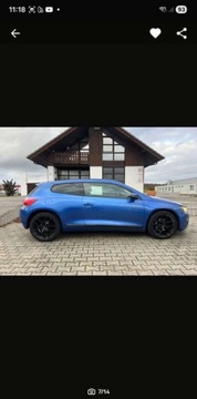 Volkswagen Scirocco III Coupe 1.4 TSI 122KM 2009 Volkswagen Scirocco 1.4Benzynkasuper stanprosto z Niemiec 1.4 Benzyna, zdjęcie 4