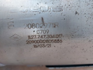 RENAULT EXPRESS 1.5 DCI FILTR CZĄSTEK STAŁYCH DPF KATALIZATOR 208029811R