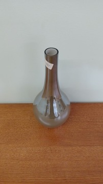 Wazon Butelka z wydłużoną szyjką 36 cm perłowy