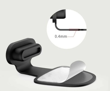 Zaślepka Gniazda Ładowania USB-C z uchwytem / TYP-C do Samsung